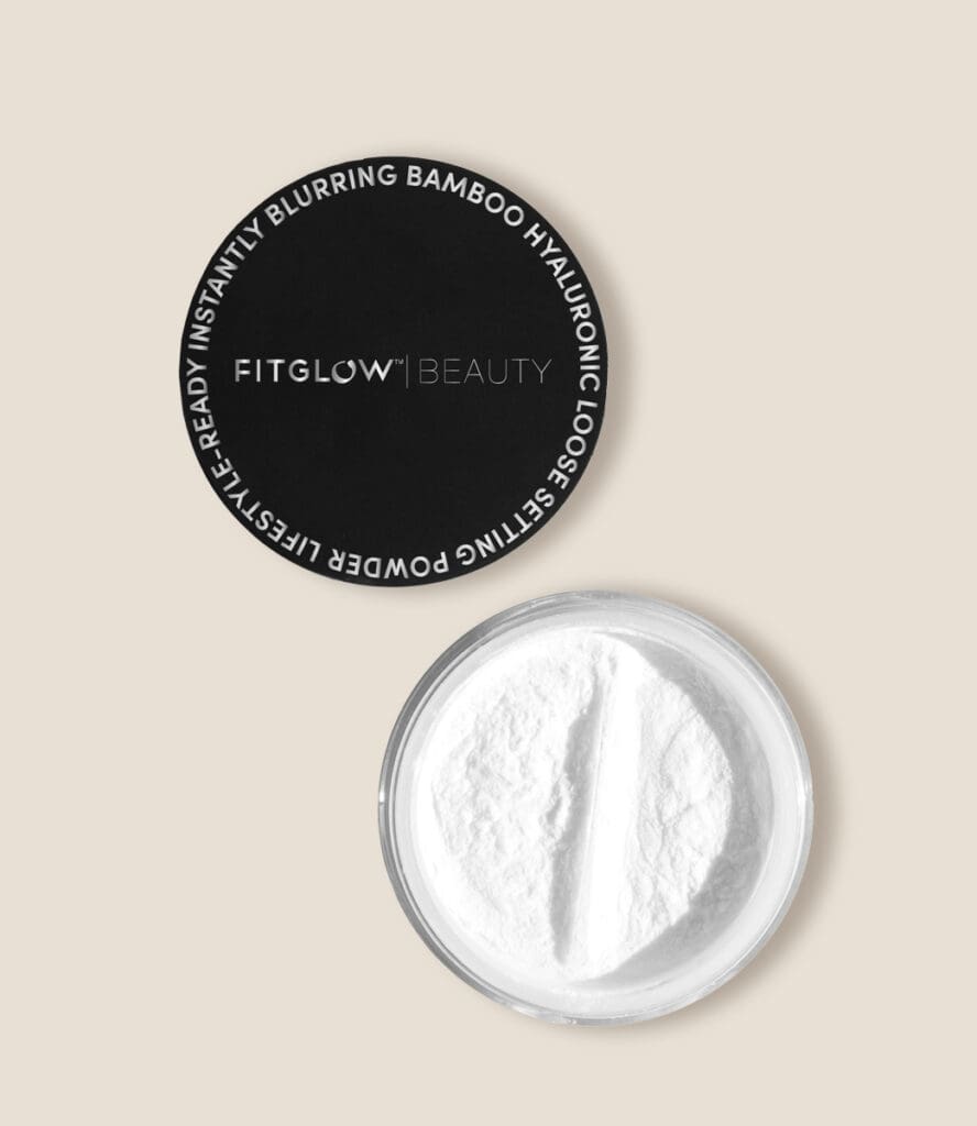 Bamboo Hyaluronic Loose Setting Powder. Ilu Hub - Natural Organic Clean Skincare Products Makeup
