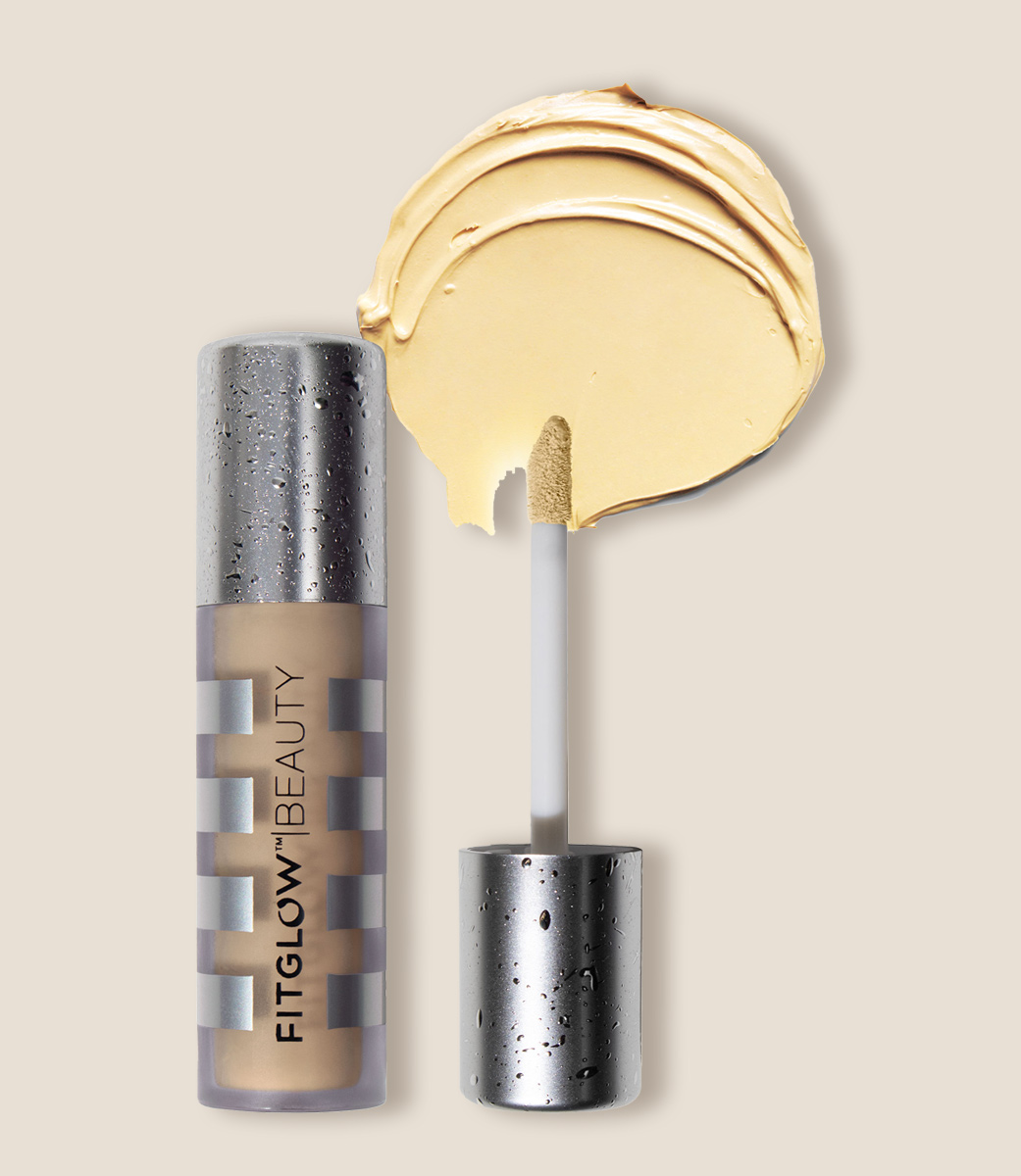 Fitglow Beauty Correct+ Eyebright Yellow Natural Corrector. Ilu Hub - Natural Organic Clean Skincare Products Makeup