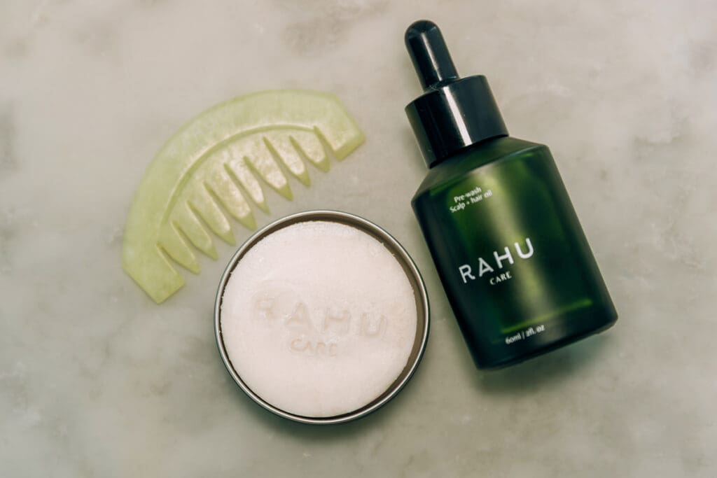 Rahu Care Scalp Care Combo. Pre-wash Scalp & Hair Oil, Scalp Skincare Shampoo. Ilu Hub - Natural Organic Clean Skincare, Makeup, Haircare