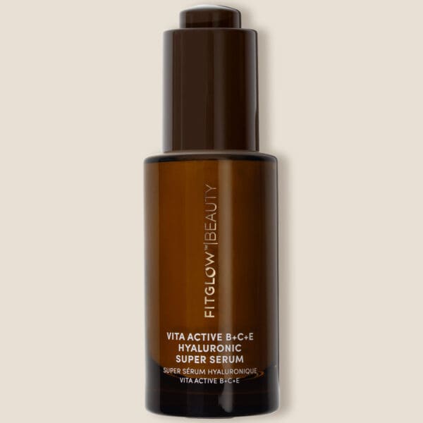 Fitglow Beauty Vita Active B+C+E Hyaluronic Super Serum. Ilu Hub - Natural Organic Clean Skincare Makeup Haircare